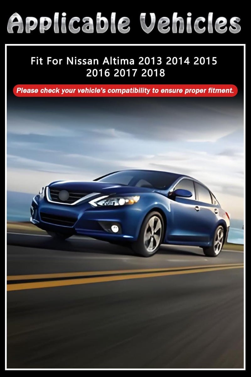 BriYorWay Vent Shades Rain Guards for Nissan Altima 2013 2014 2015 2016 2017 2018 Accessories, for Nissan Altima Window Deflectors Window Visors - Image 2